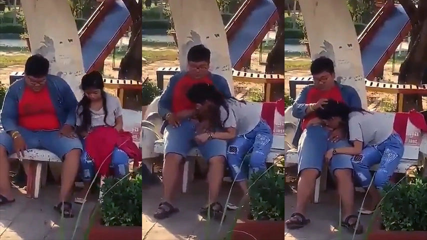 Indo Kebelet Sepong Kontol Di Taman